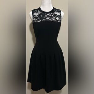 H&M Black Lace Mini Dress